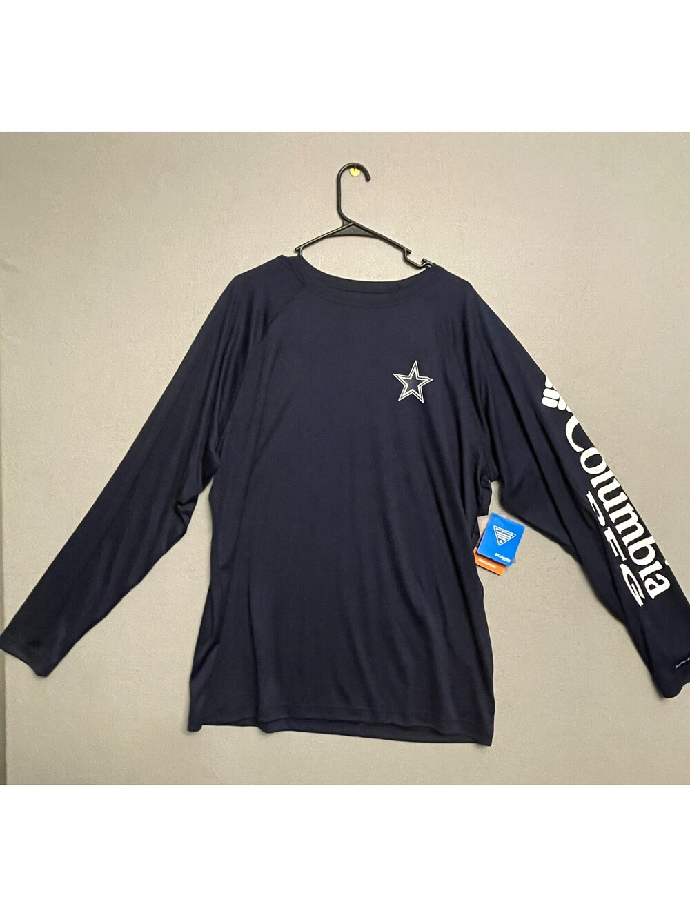 Dallas Cowboys NFL Columbia Terminal Tackle PFG Long Sleeve - Large
